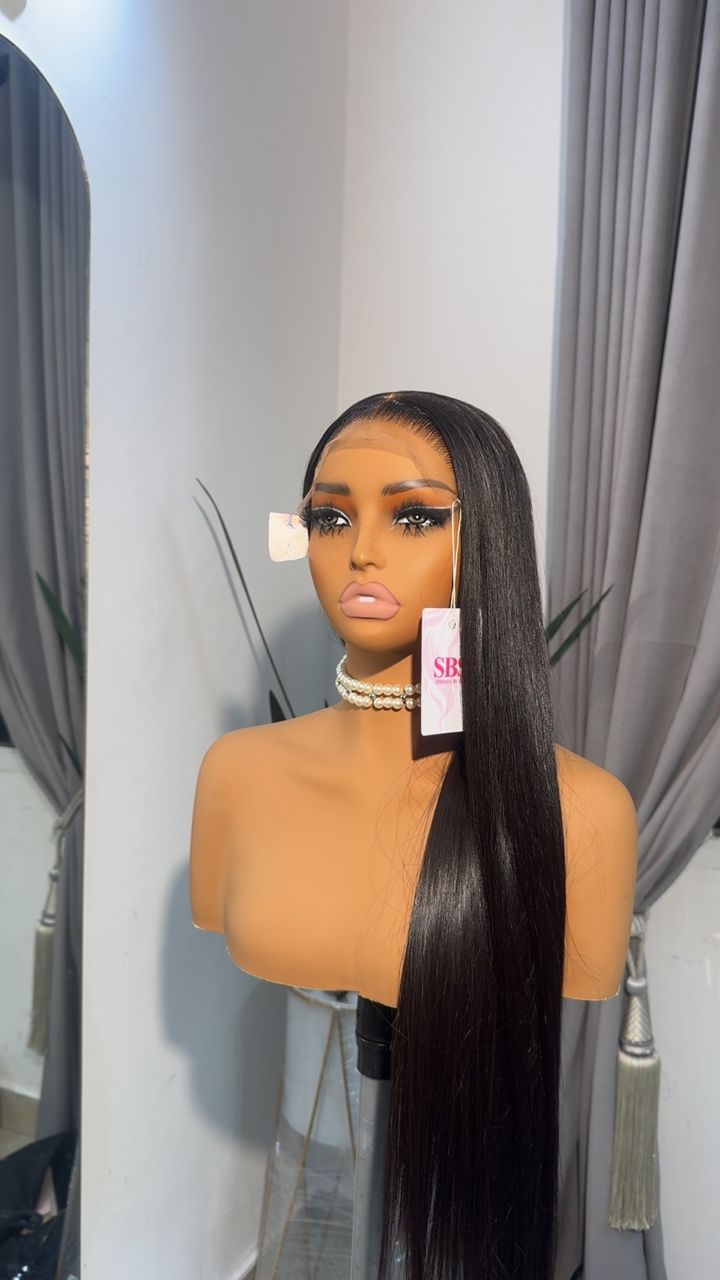 Sdd bonestraight luxury human hair wig